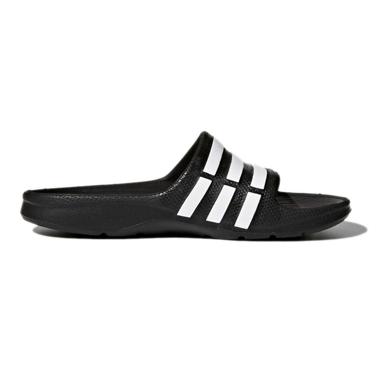 New Adidas Duramo Series Abrasion Resistant Kids' Slippers Charcoal Black Kids' G06799