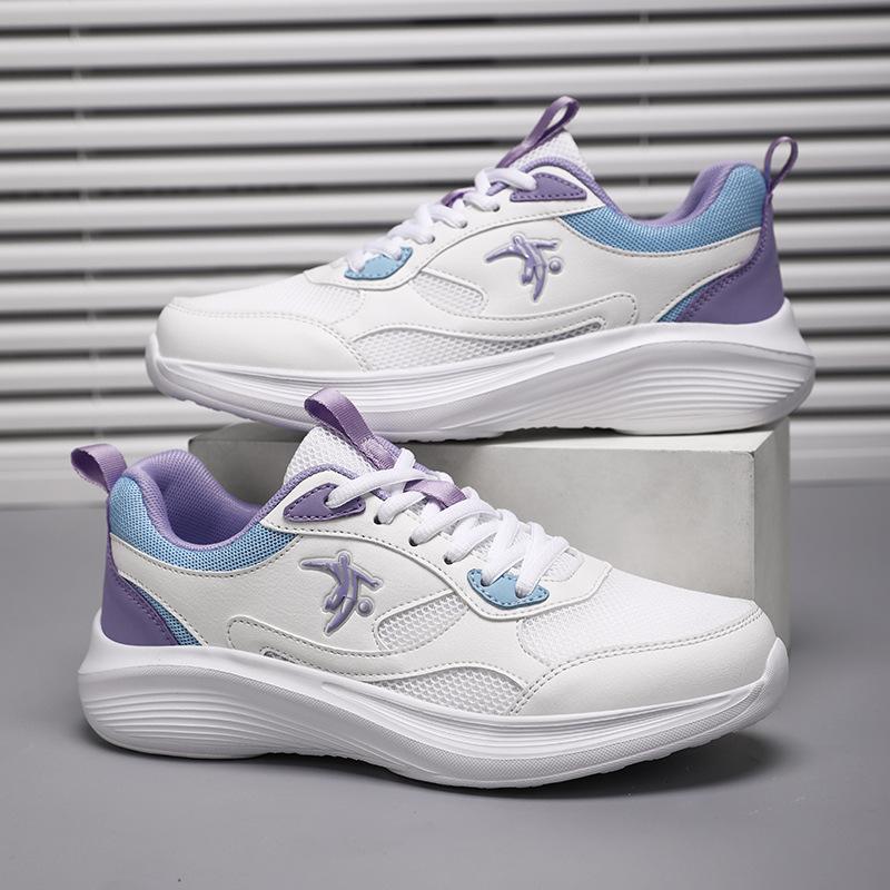 Joni Danlai Women's Shoes Light Running Shoes Spring and Autumn New Breathable Running Shoes Children's Soft Elastic Shock Absorption Sneakers Women