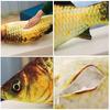 Soft Material Fish Plush Toy 3D Giant Fish Cushion Pillow Carp Plush Pillow  Home Decoration