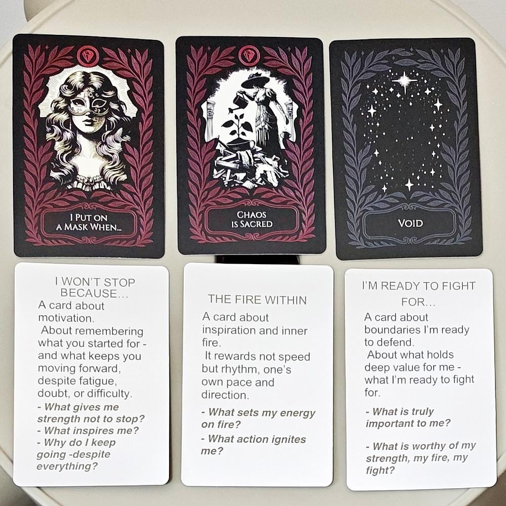 9*6cm SHE IS: A Mindfulness Deck for Becoming, Belonging & Being | 52 Reflective Prompt Cards