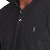 Polo Ralph Lauren SS24 Slim Fit Long Sleeve Polo Shirt Men Tops Black MNPOKNI16821621-001