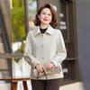 Hodo Women's Short Wool Blend Lapel Coat