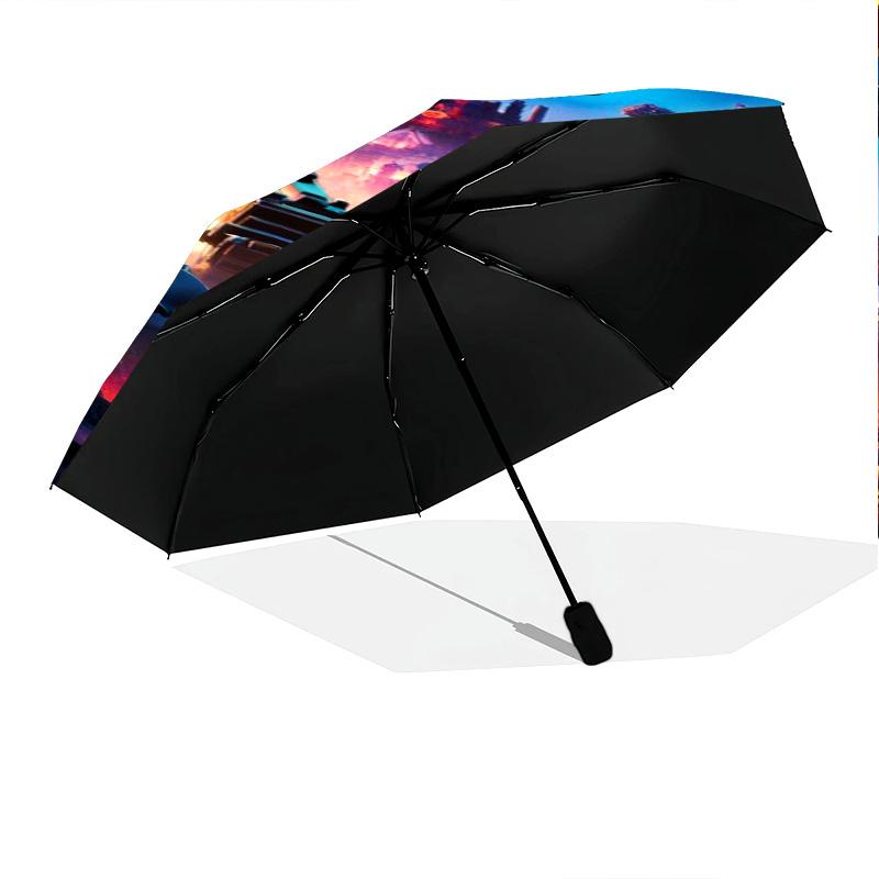 Roblox Quest Automatic Umbrella - Suitable Travel Outdoor Portable Umbrella Birthday Gift Daily Essentials