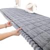 Soft Plush Non-Slip Couch Cushion Thickened Flannel Mat Sofa Bed Window Seat