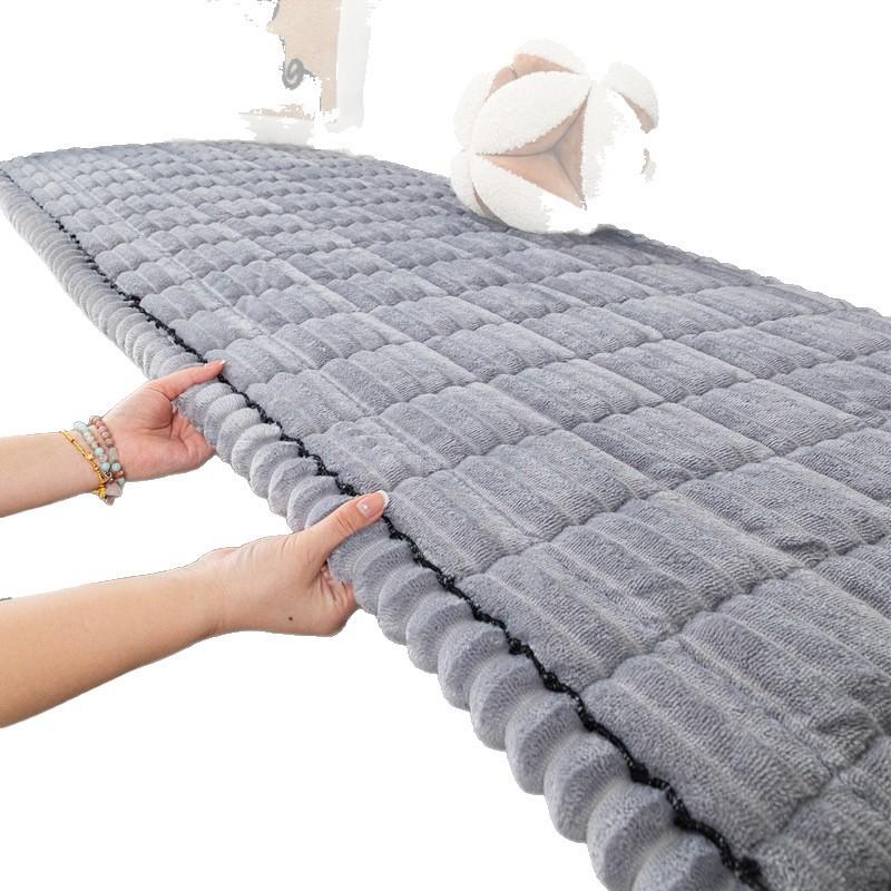 Soft Plush Non-Slip Couch Cushion Thickened Flannel Mat Sofa Bed Window Seat