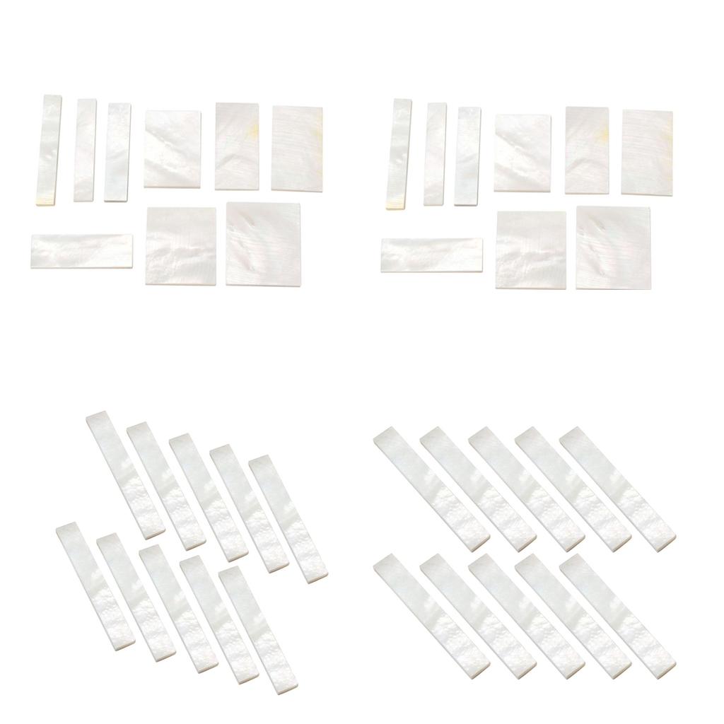 

2set Mother Of Pearl Inlay Blank for Guitar Fingerboard Guitar Neck A