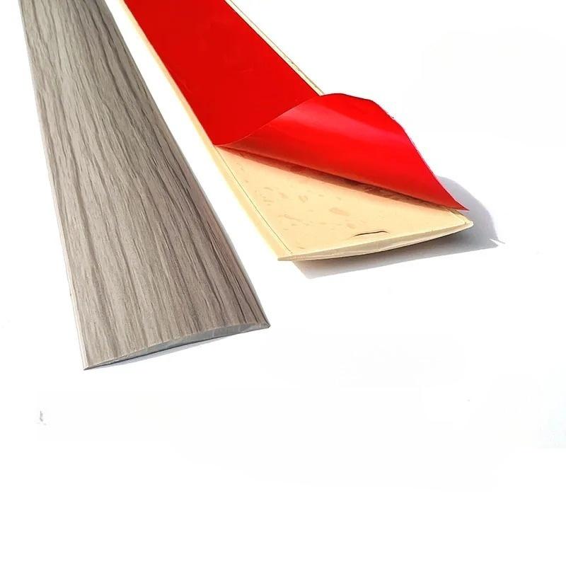 1M Soft PVC Self Adhesive Floor Transition Strip Carpet Edging Trim Flooring Threshold Transition Sealing Strips