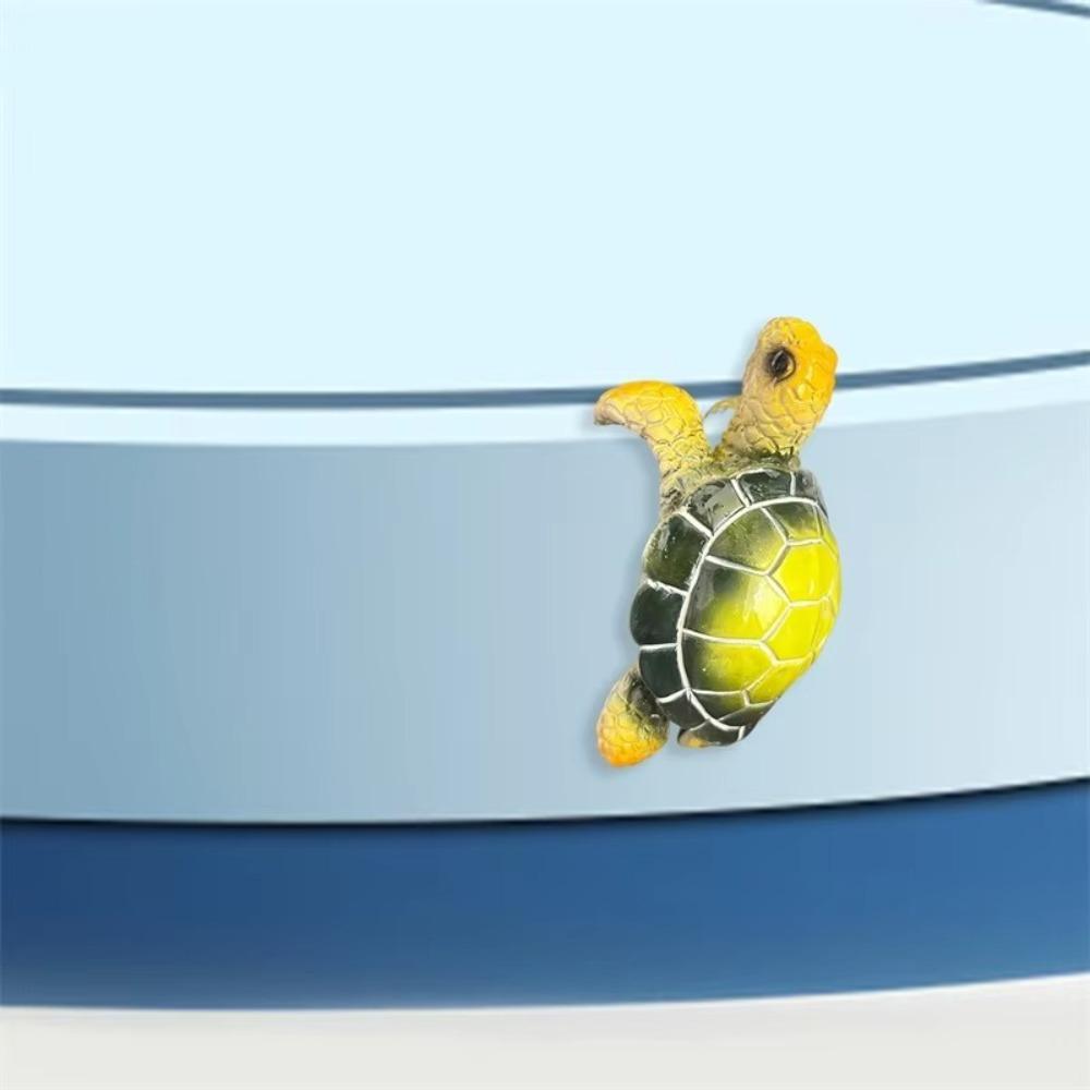 Cute Sea Turtle Flowerpot Hanger Cartoon Hanging Turtle Statue  Garden Yard Ornaments