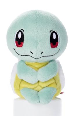 Pokémon Chokkorisan Schiggy Plüschtier, 12 cm groß