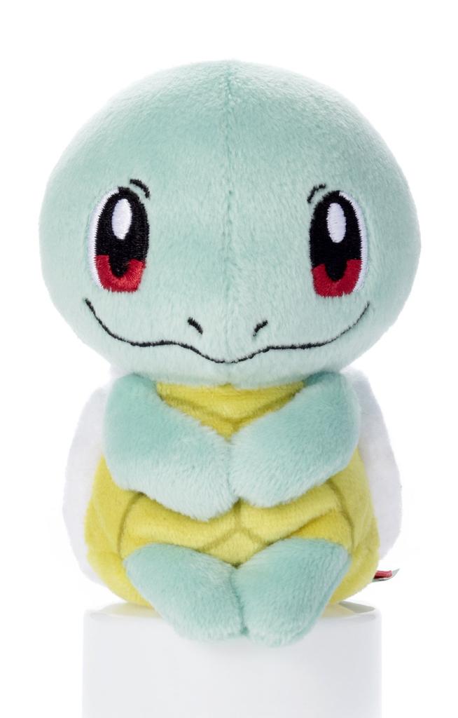 Pokémon Schiggy Plüschtier, 12 cm groß, Chokkori-san Spielzeug
