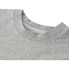 Calvin Klein Cotton Slim Fit Embroidered Breathable Round Neck Short Sleeve T-Shirt Women Tops Hero-Gray 40WH105-CVP