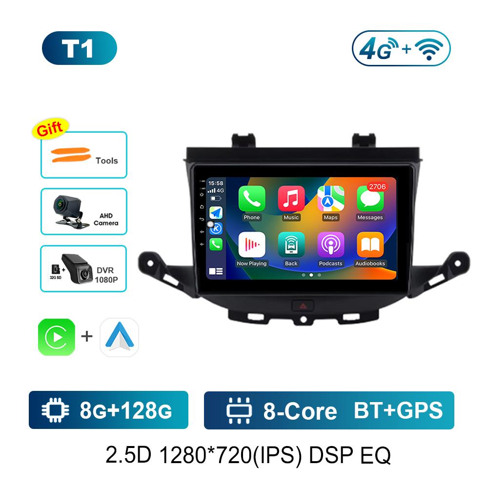 Bluetooth Android OS WiFi for Opel Astra K 2015 - 2019 Car Radio Multimedia Player DSP Stereo GPS 4G Split Screen Auto Tools