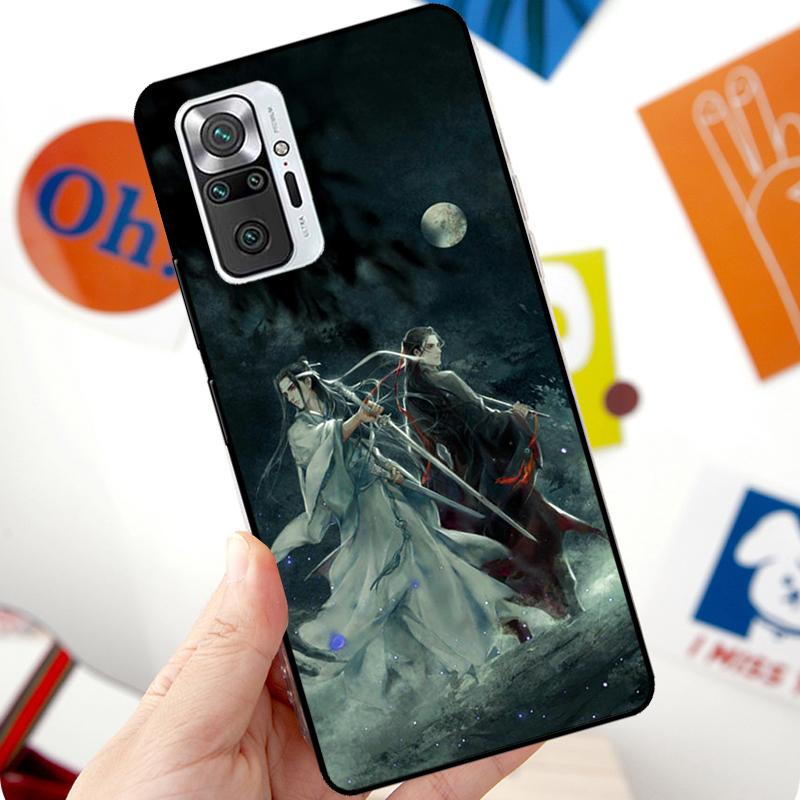 Anime Mo Dao Zu Shi Case For Xiaomi Redmi Note 12 Pro 11 8 9 10 Pro 9S 10S 11S 12S Redmi 12C 10C 9C 10A Cover