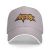 Klobouky kapely Anthrax pro dospělé Módní kšiltovka typu Dad Hat Kšiltovka Trucker Rybářská čepice Nastavitelné Polyesterové Baseballové čepice Letní