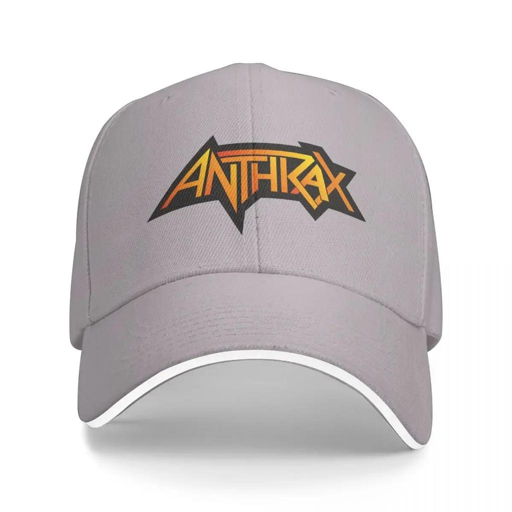 Klobouky kapely Anthrax pro dospělé Módní kšiltovka typu Dad Hat Kšiltovka Trucker Rybářská čepice Nastavitelné Polyesterové Baseballové čepice Letní