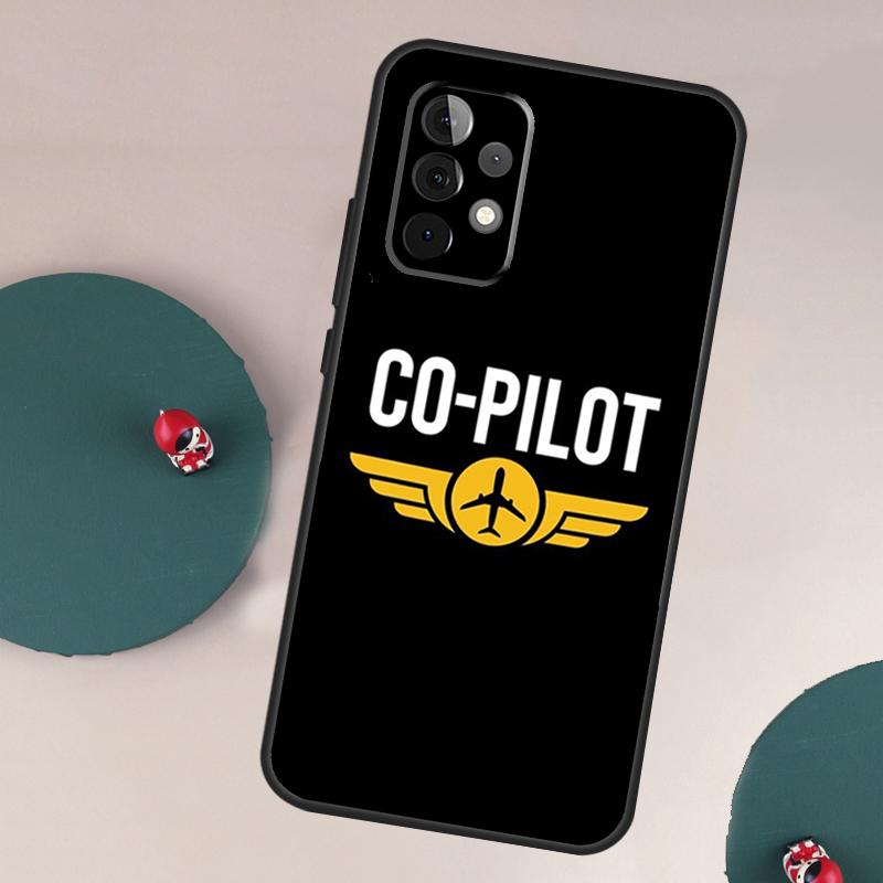 Airplane Pilot Epaulette For Samsung Galaxy A52S A04S A12 A22 A32 A52 A13 A23 A33 A53 A73 A50 A71 A51 Phone Case