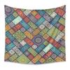 Mandala Bohemian Tapisserie Indische Wand Hängen Psychedelic Tuch Teppich Decke Hintergrund Home Anpassbare