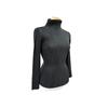 Specchio Solid High Neck Long Sleeve T shirT 452 166