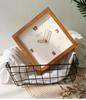 Danmukeji Wall Stylish and Scandinavian Natural Wood Continuous Second Interior New Housewarming Wall Clock Wood Clock, Popular, Wooden, Style, Quiet,