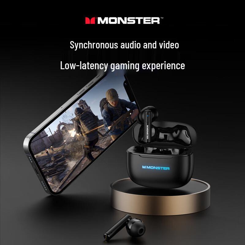 Monster XKT26 Wireless Noise-Cancelling Bluetooth Earphones