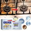 1/2/4PCS Cleaning Powder Kitchen Cleaner Powder Grime Remover Stubborn Grease Stain Cleaner for Grill Oven Stove Pots