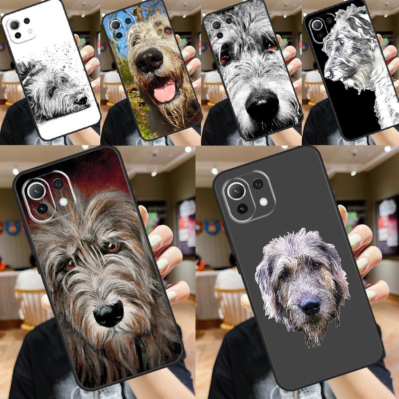 Irish Wolfhound Dog Case For Xiaomi 14 Ultra 11T 12T 13T Pro 12 13 Lite POCO F6 Pro M6 X3 X5 X6 M5s F3 F5 Cover