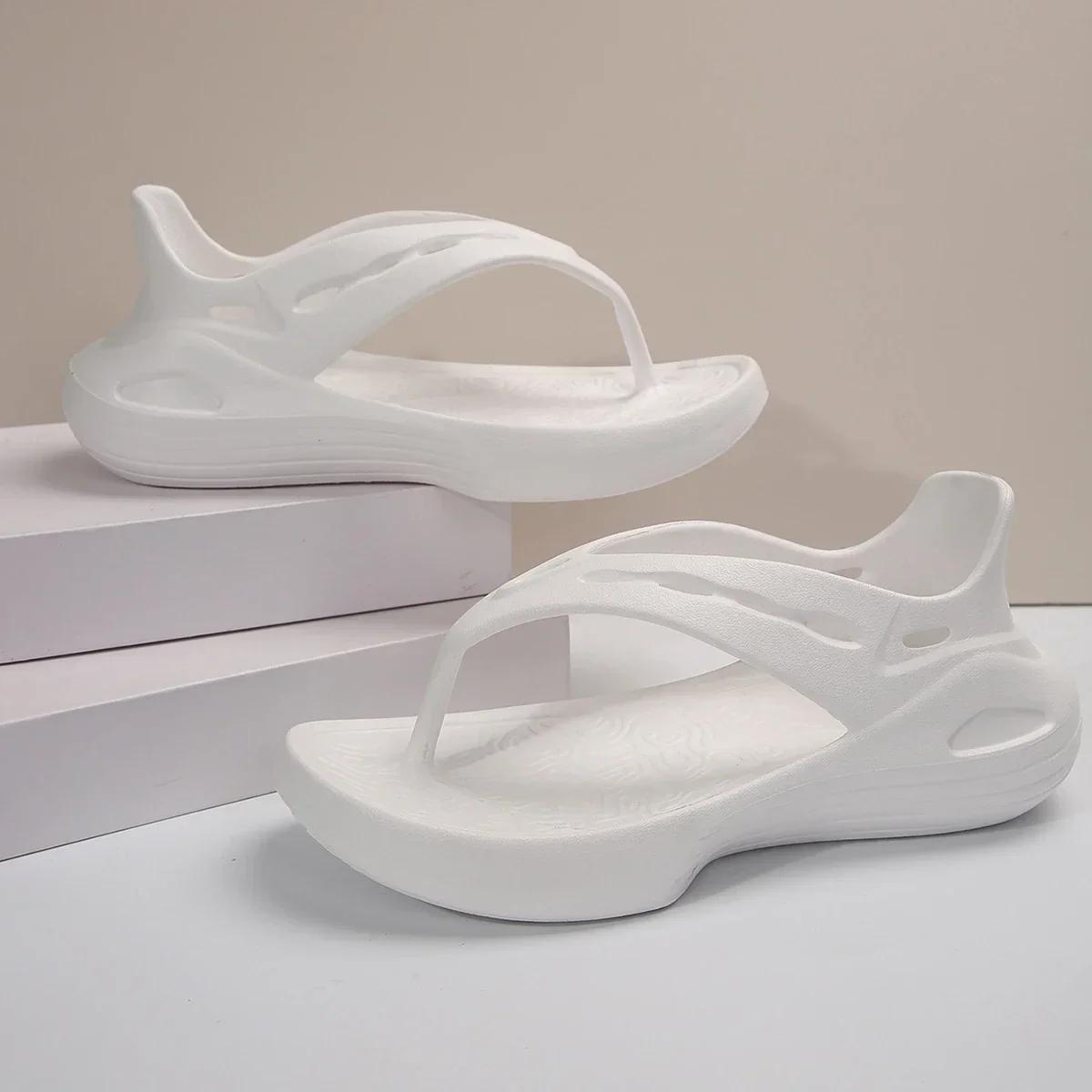 

Модные высококачественные однотонные женские туфли на танкетке, женские сандалии, летние туфли с большим пальцем на низком каблуке, повседневная женская обувь с открытым носком 44-45 белый