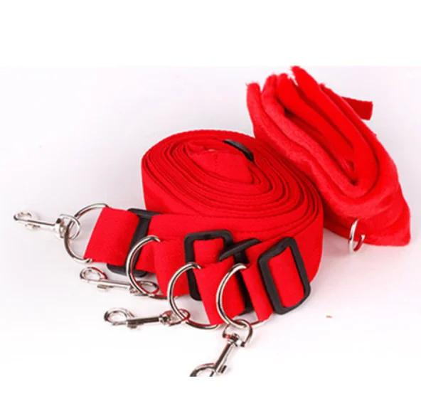 Sex Toy Under Bed Bondage Gear Restraint Set Handcuffs Ankle Cuffs Straps Adult Games Sex Products Erotic Toys For Couples