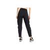 Nike Solid Color Mid-Waist Straight-Leg Casual Pants Women Bottoms Black CV0617-010