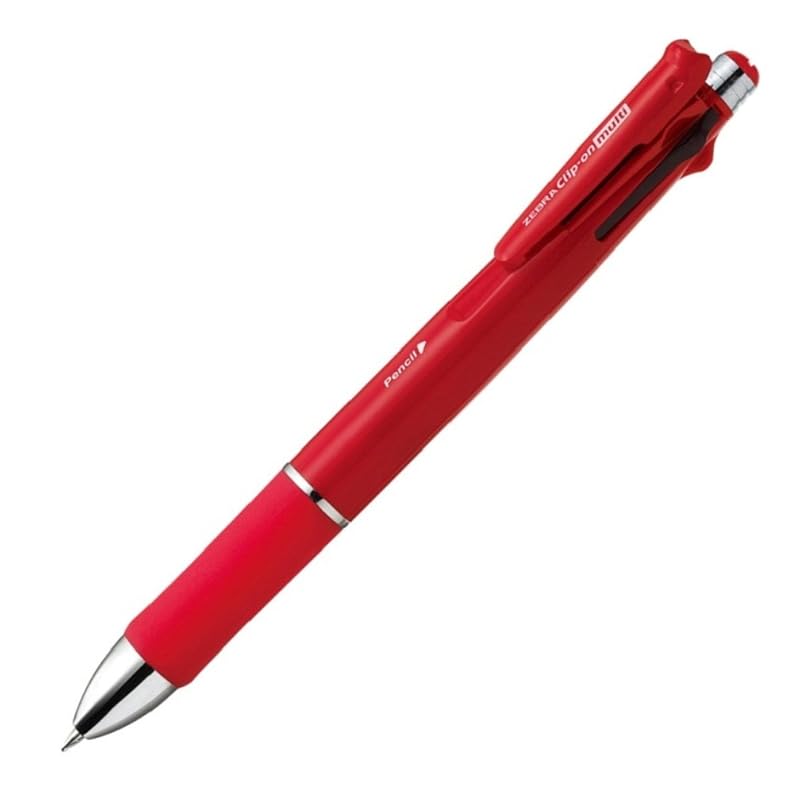 

zebra multifunction pen 4 colors + sharp Clip-on multi 1000S red P-B4SA3-R
