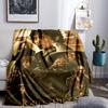 Journey Through Middle-earth Blanket Lightweight Flannel Bedding Blanket Perfect for Travel, Camping, Living Rooms, Offices, Sofas,Fan Christmas gift