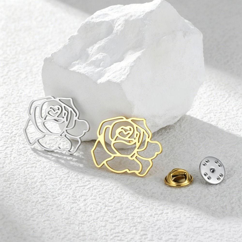 Jewelry Accessory Metal Pins Stainless Steel Lapel Pins Fashion Decorative Pins Gift