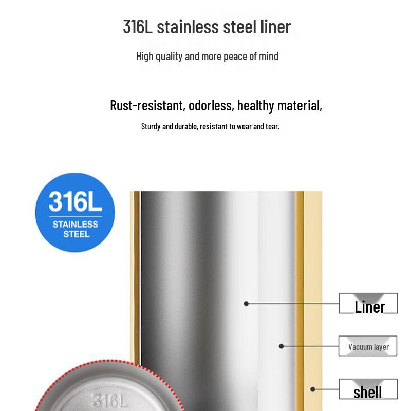 LOCK&LOCK 316L Stainless Steel Insulated Tea Tumbler
