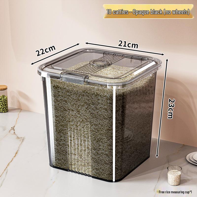 Pest-Proof Moisture-Proof Rice Flour Storage Jar | Food-Grade Large Capacity Container