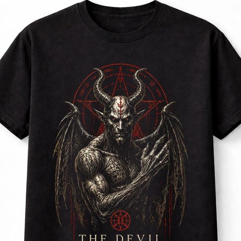 The Devil Prince of Lies Demon Gothic Horror Metal Unisex TShirt S
