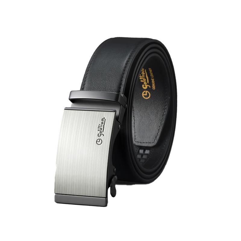 

Мужской кожаный ремень Goldlion Подарочный набор 115cm