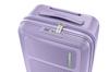 American Tourister Maxivo Spinner 55 Suitable for Large with TSA Lavender Suitcase, Small, Carry-on Suitcase, 1-3 Nights, Lightweight, Capacity,