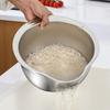Rust-proof Vegetable Slicer Grater Reusable Rice Washing Basin  Vegetable Washing