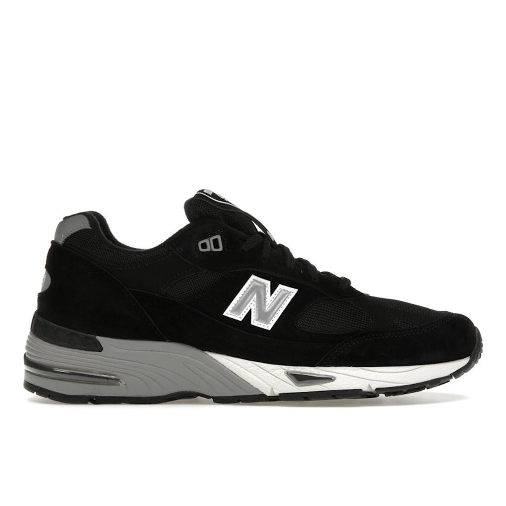 New Balance 991 Made In England Black Silver Men Sneakers M991EKS