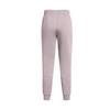 Under Armour Unstoppable Soft Comfortable Stylish Warm Durable Mid-Rise Knitted Sports Pants Women bottoms Light-Pink 1379846-015