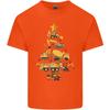 Construction Christmas Tree Digger Lorry Crane Unisexs Light Cotton TShirt