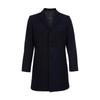 J.Lindeberg Men's Wool Blend Mid-Length Coat