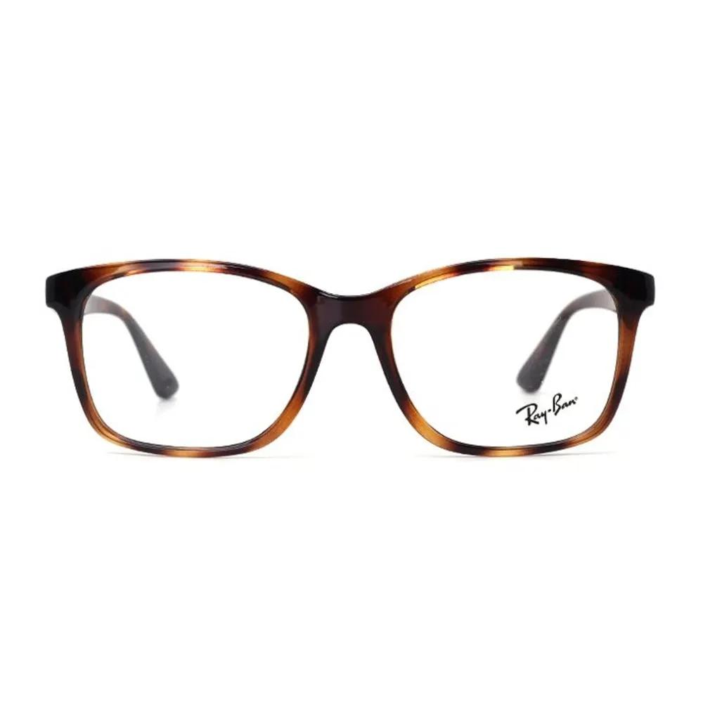 RB7059D 2012 55mm Ray-Ban Eyeglass Frames Lightweight Daily Square Horn-rimmed Glasses RB7059-D RB7059D 2012 55mm