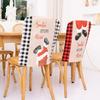 Christmas Chair Backrest Covers Christmas Home Table Ornament Gift New Year Party Supplies Dining Eco-friendly Comfortable Decor