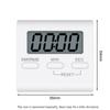 For Cooking Timer Kitchen Reminder Magnetic Digital Timer with Back Stand with Loud Alarm Countdown Timer Kitchen Gadget