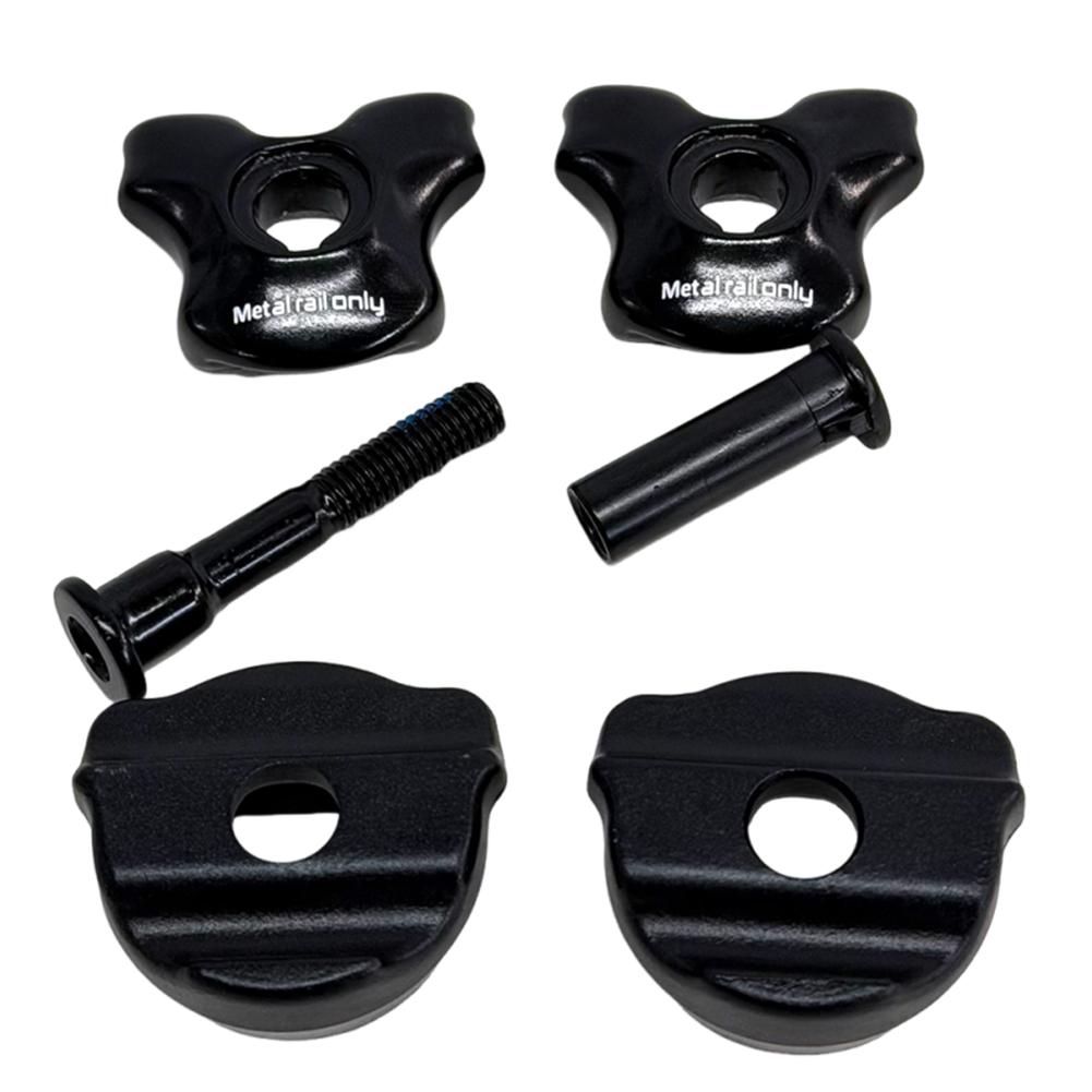 Bicycle Seat Pipe Clamp Conversion Sleeve Carbon Rail Cushion Seatpost Clips Bicycle Seatpost Clamp for Oval/Round Clips