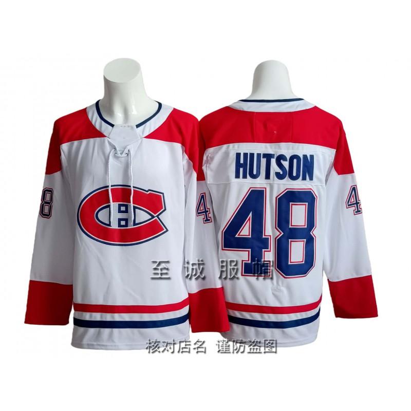 Mens Ice Hockey Jersey Retro Style Custom Number 93 Suzuki Demidov Caufield Cotton Blend Training Uniform