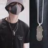 Skateboard Men Jewelry Hip hop Punk Couple Necklace Cross Pendant Stainless Steel Necklace Letter