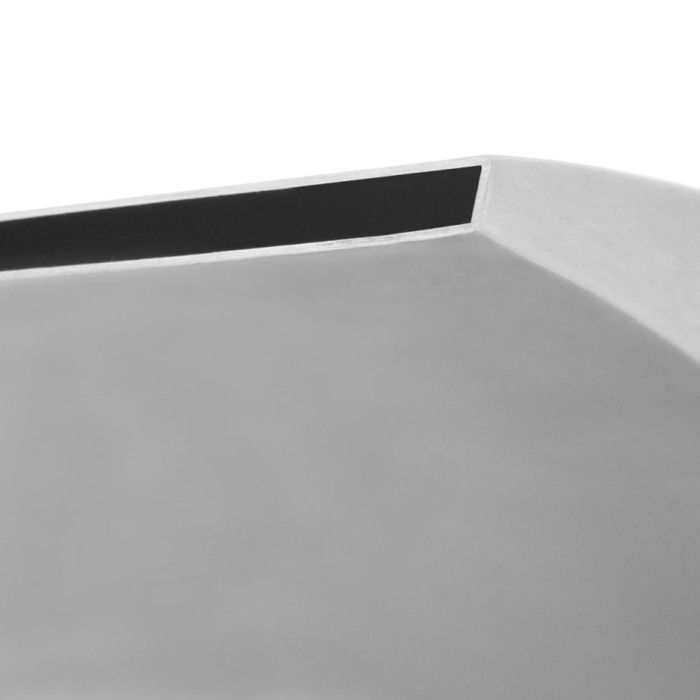 Fontaine d'étang en acier inoxydable - VIDAXL - 50 x 30 x 53 cm - Solaire - Gris - Sculpture/statut