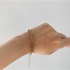 Neues Hochwertiges 6mm Dickes Gold Cuban Link Armband 18K Gold Plated Edelstahl Miami Cuban Ketten Statement Armbänder Geschenke
